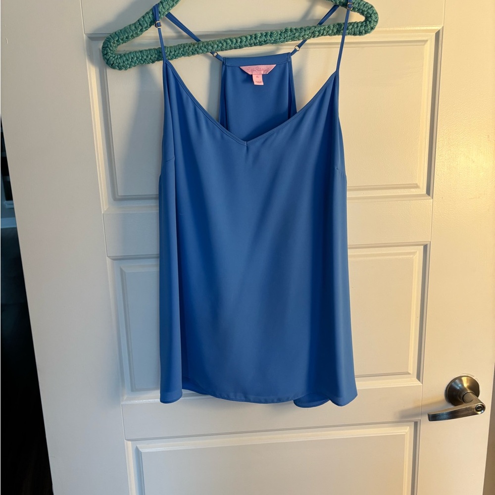 Lilly Pulitzer Dusk Top Coastal Blue Size XL - LILEEZE
